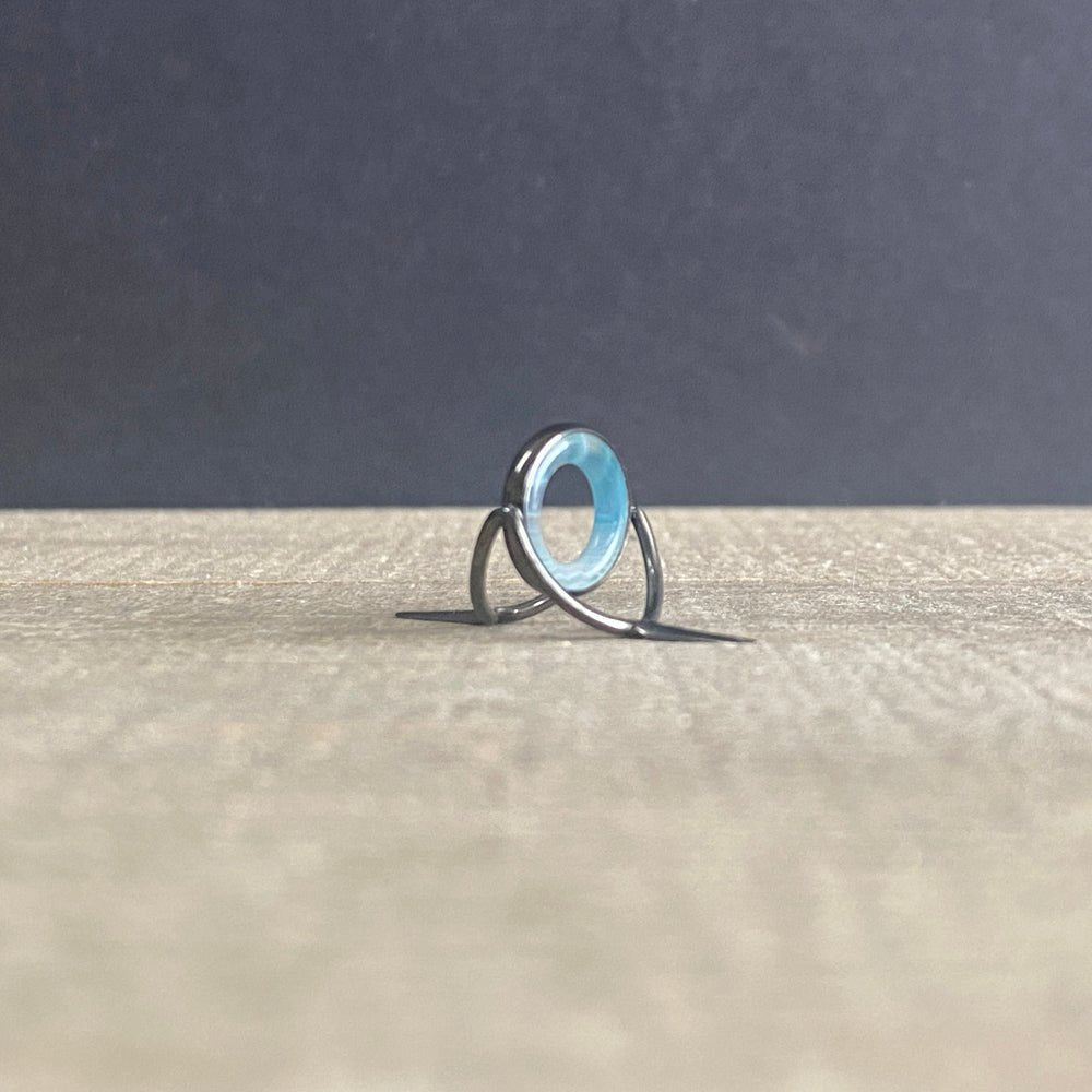 Agate Stripping Guides 12mm Black Nickel - Fish On! Custom Rods