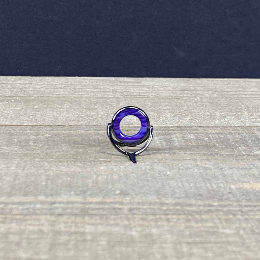 Agate Stripping Guides 12mm Black Nickel - Fish On! Custom Rods