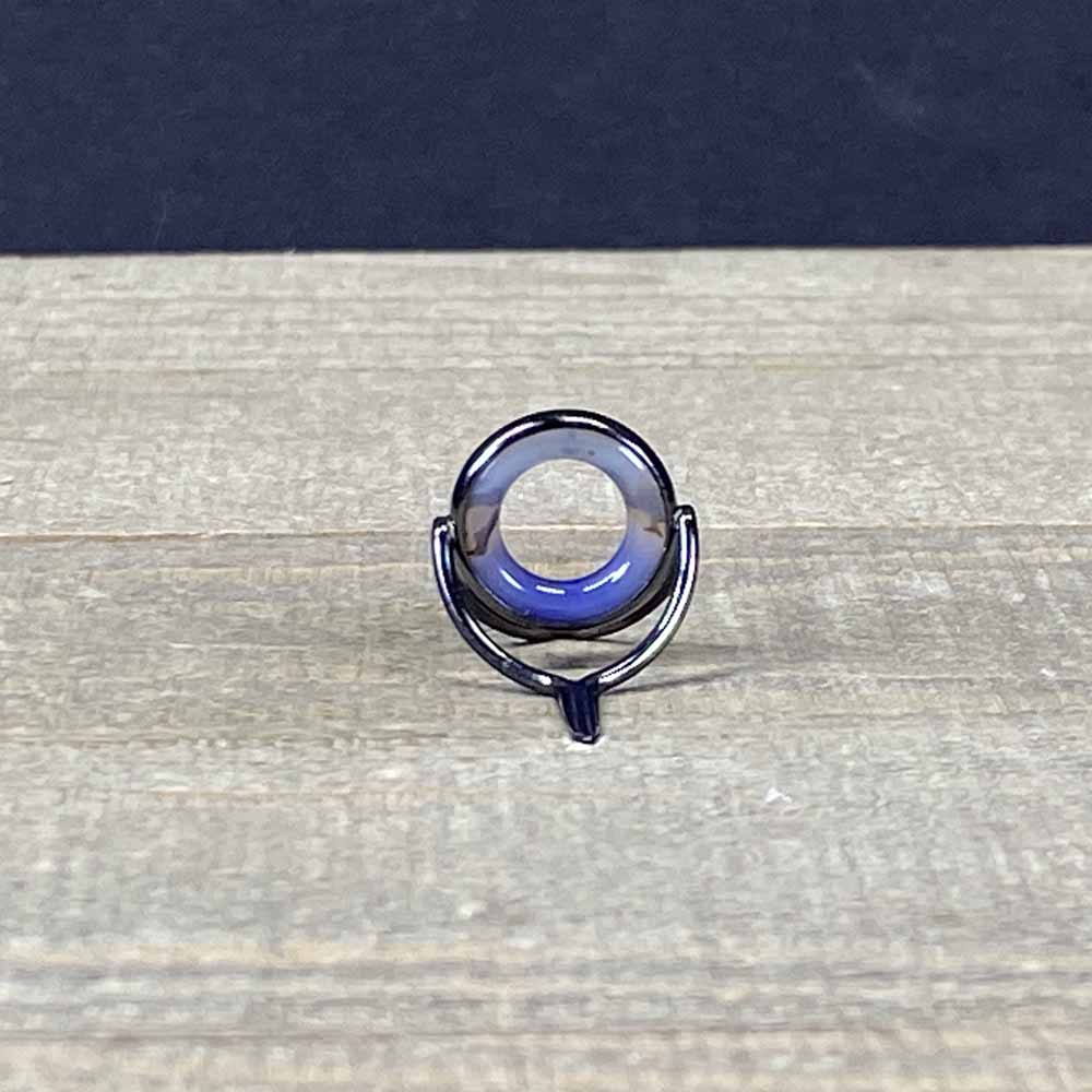 Agate Stripping Guides 12mm Black Nickel - Fish On! Custom Rods