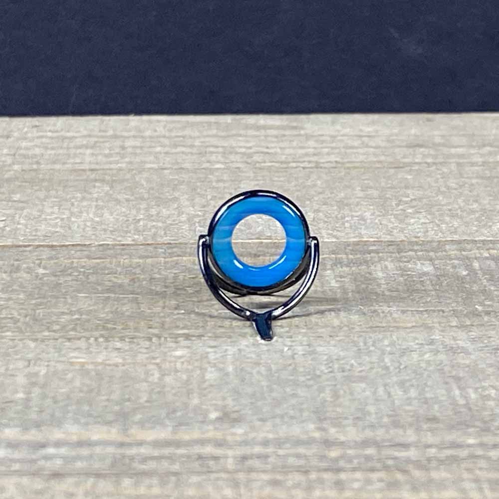 Agate Stripping Guides 12mm Black Nickel - Fish On! Custom Rods