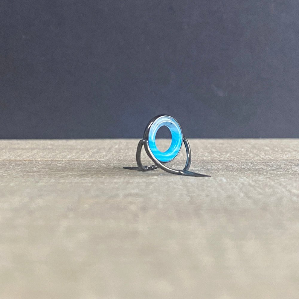 Agate Stripping Guides 12mm Black Nickel - Fish On! Custom Rods