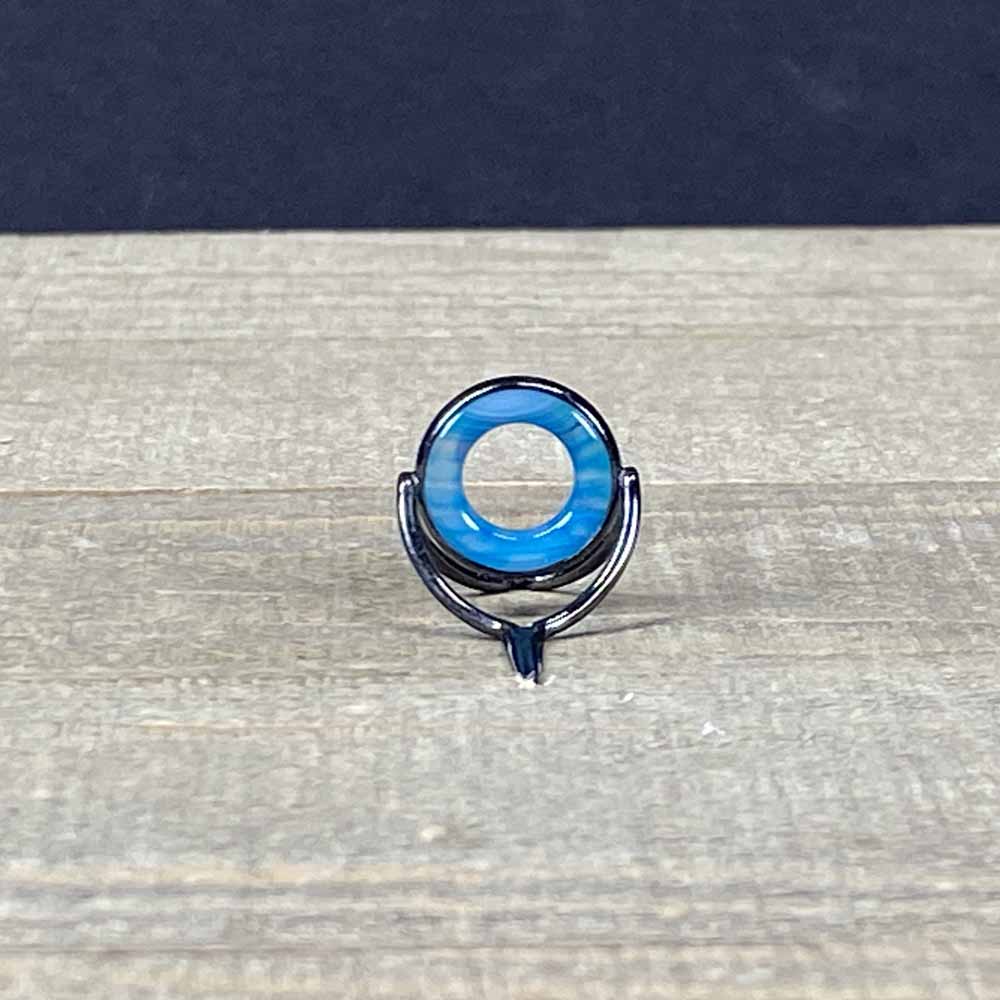 Agate Stripping Guides 12mm Black Nickel - Fish On! Custom Rods