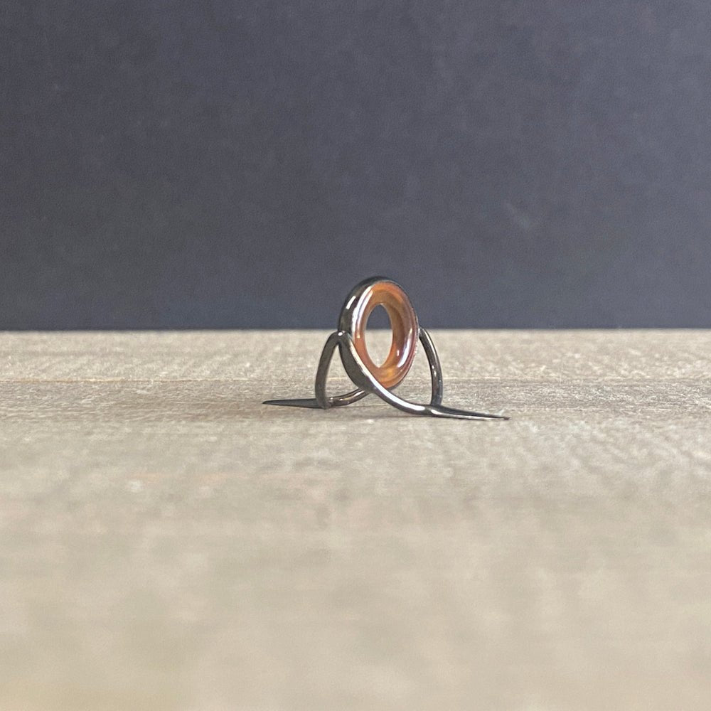 Agate Stripping Guides 12mm Black Nickel - Fish On! Custom Rods