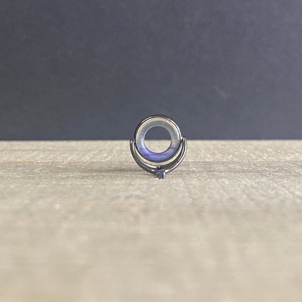 Agate Stripping Guides 12mm Black Nickel - Fish On! Custom Rods