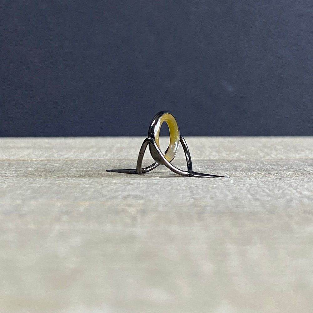 Agate Stripping Guides 12mm Black Nickel - Fish On! Custom Rods