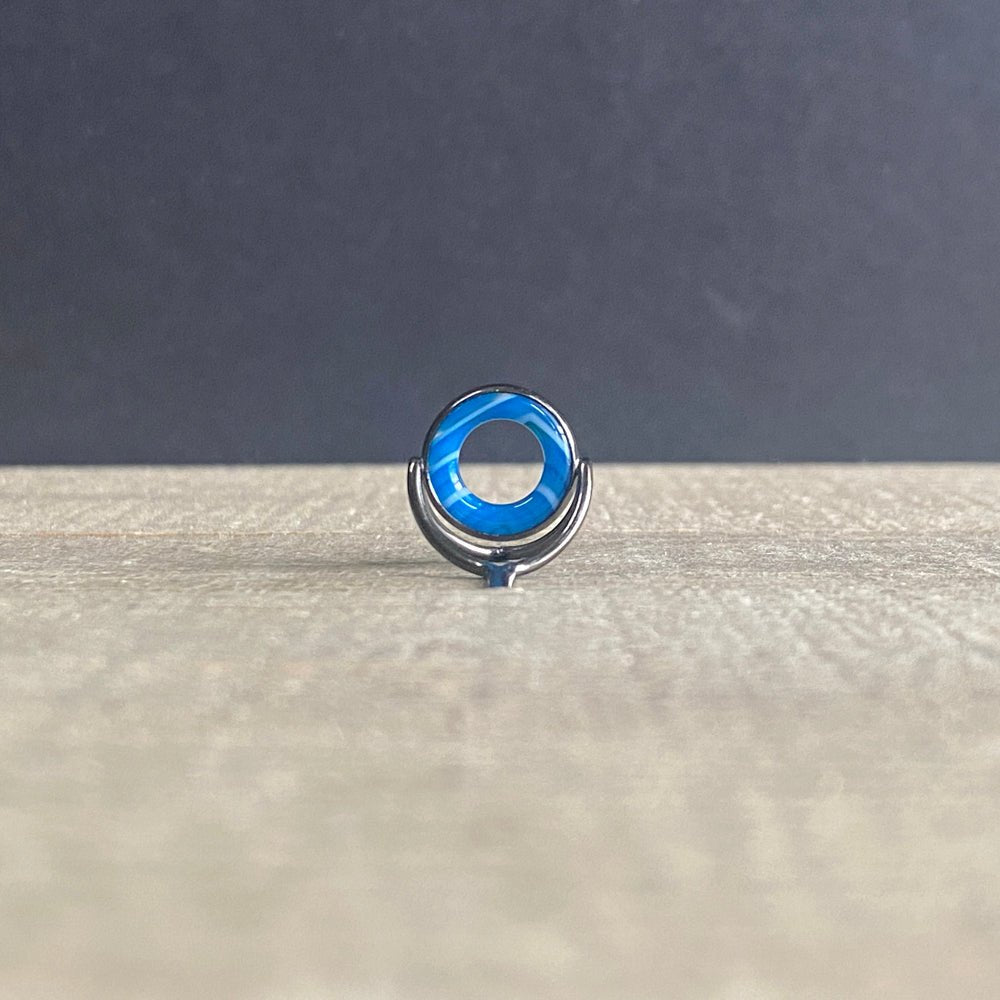 Agate Stripping Guides 12mm Black Nickel - Fish On! Custom Rods