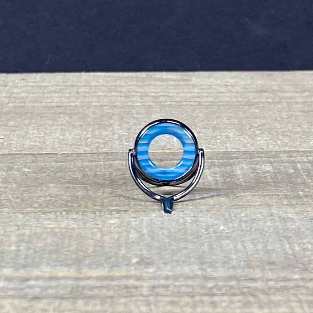 Agate Stripping Guides 12mm Black Nickel - Fish On! Custom Rods