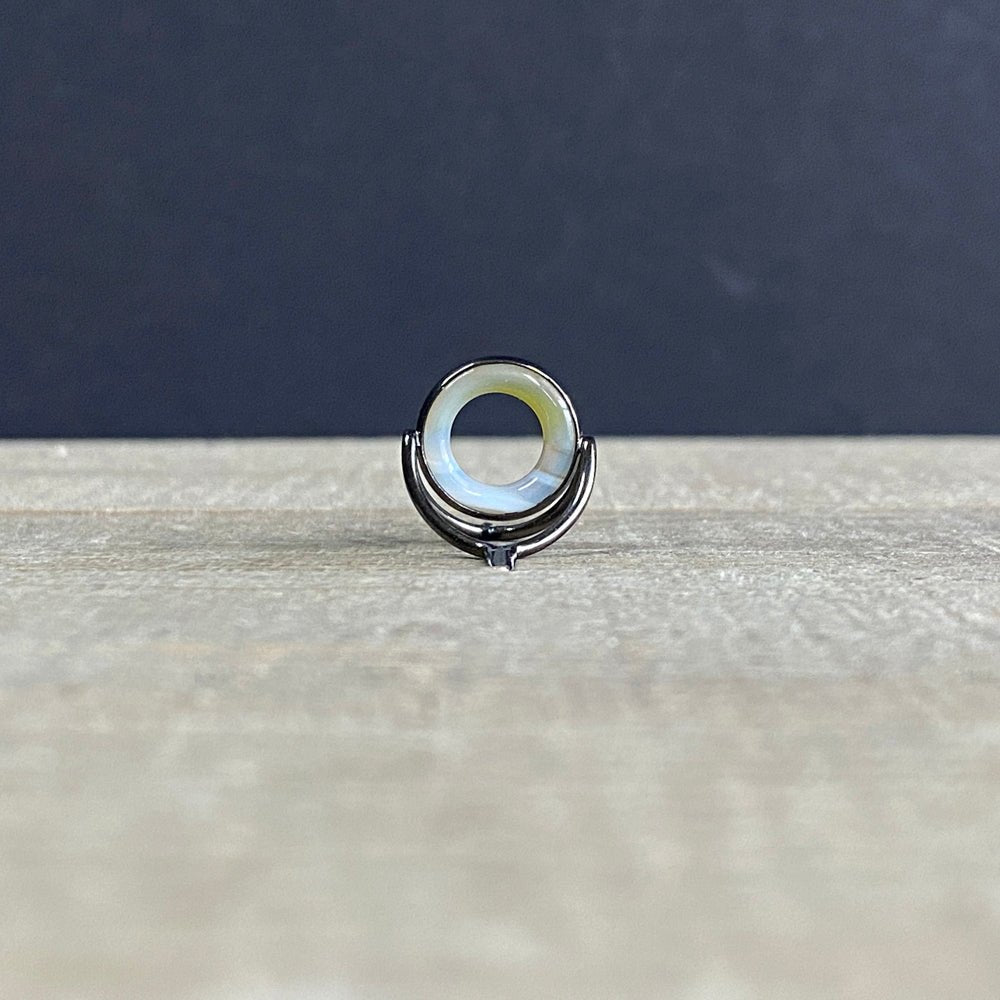 Agate Stripping Guides 12mm Black Nickel - Fish On! Custom Rods