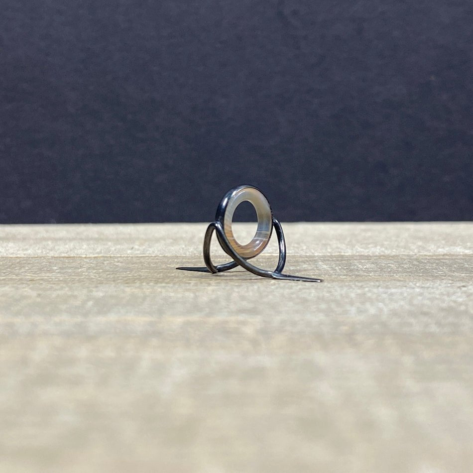 Agate Stripping Guides 12mm Black Nickel - Fish On! Custom Rods