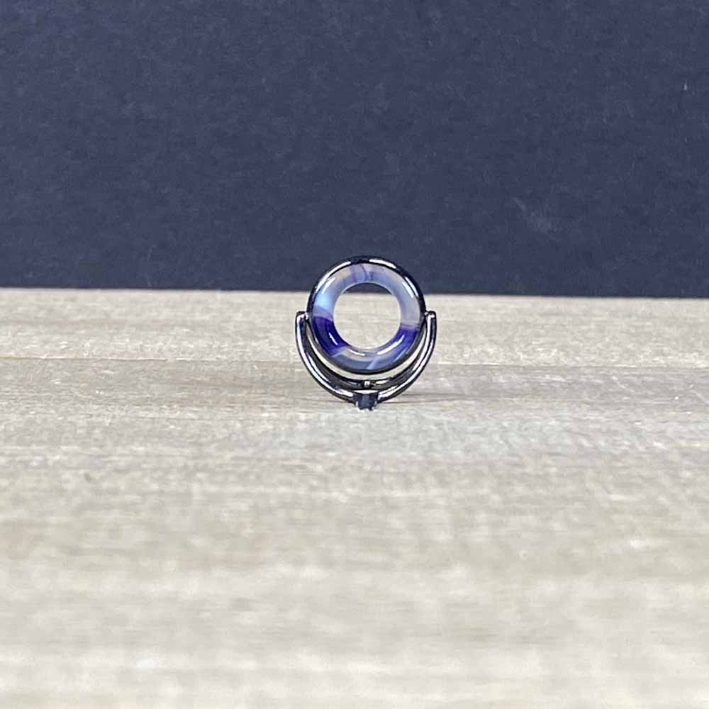 Agate Stripping Guides 12mm Black Nickel - Fish On! Custom Rods