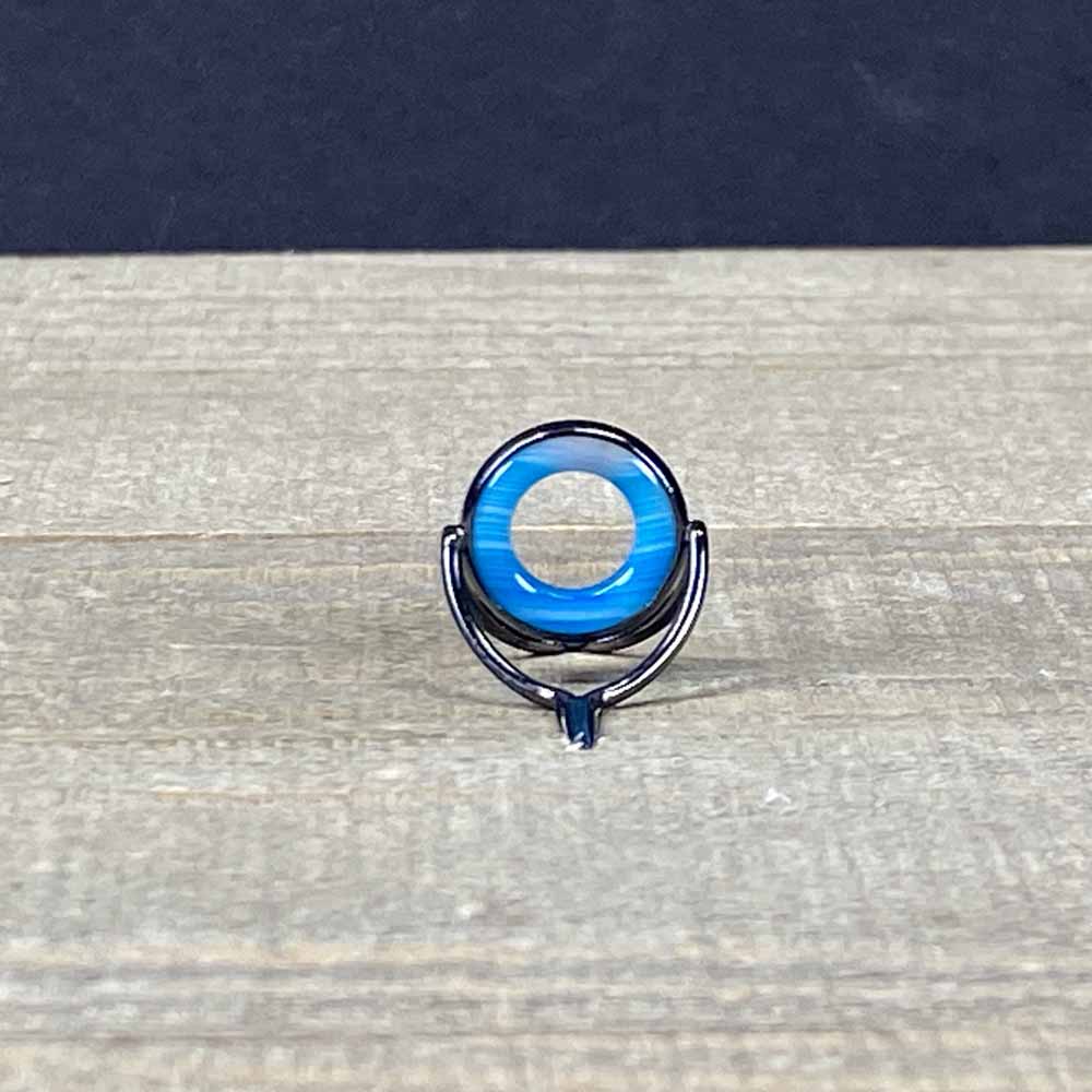 Agate Stripping Guides 12mm Black Nickel - Fish On! Custom Rods