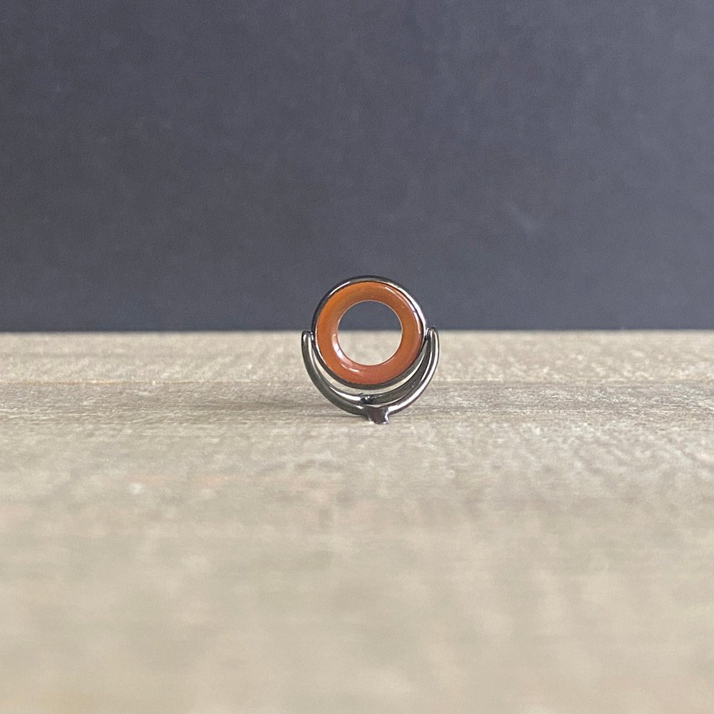 Agate Stripping Guides 12mm Black Nickel - Fish On! Custom Rods