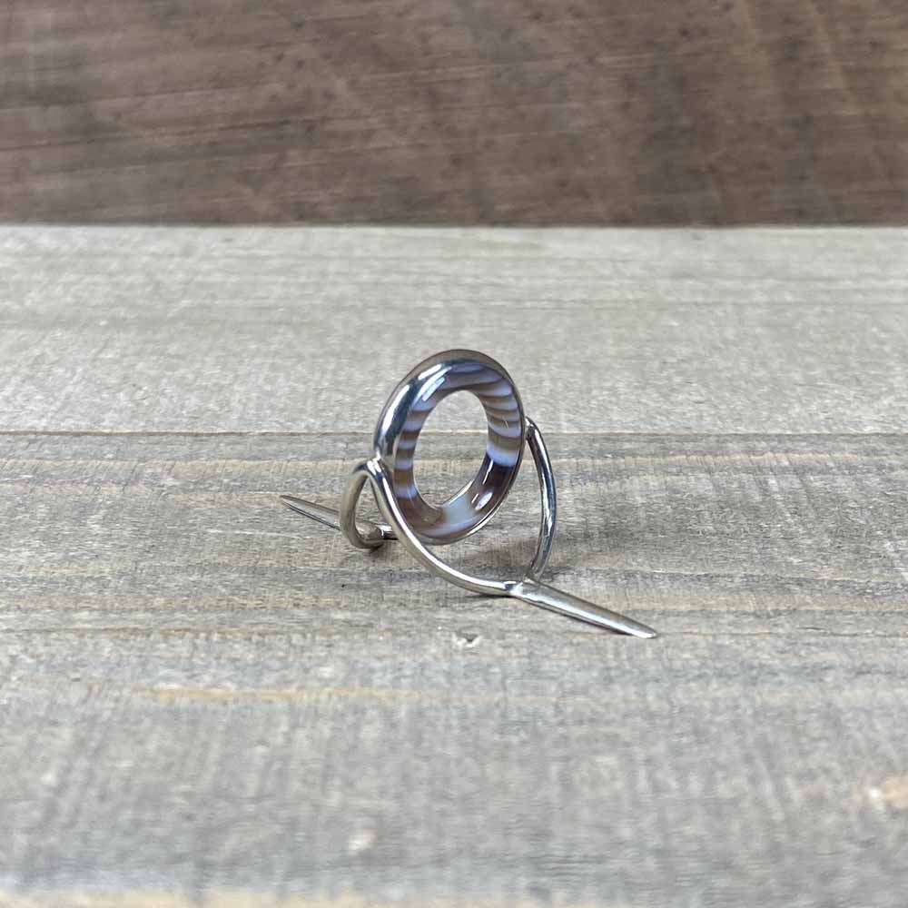 Agate Stripping Guides 16mm - Fish On! Custom Rods