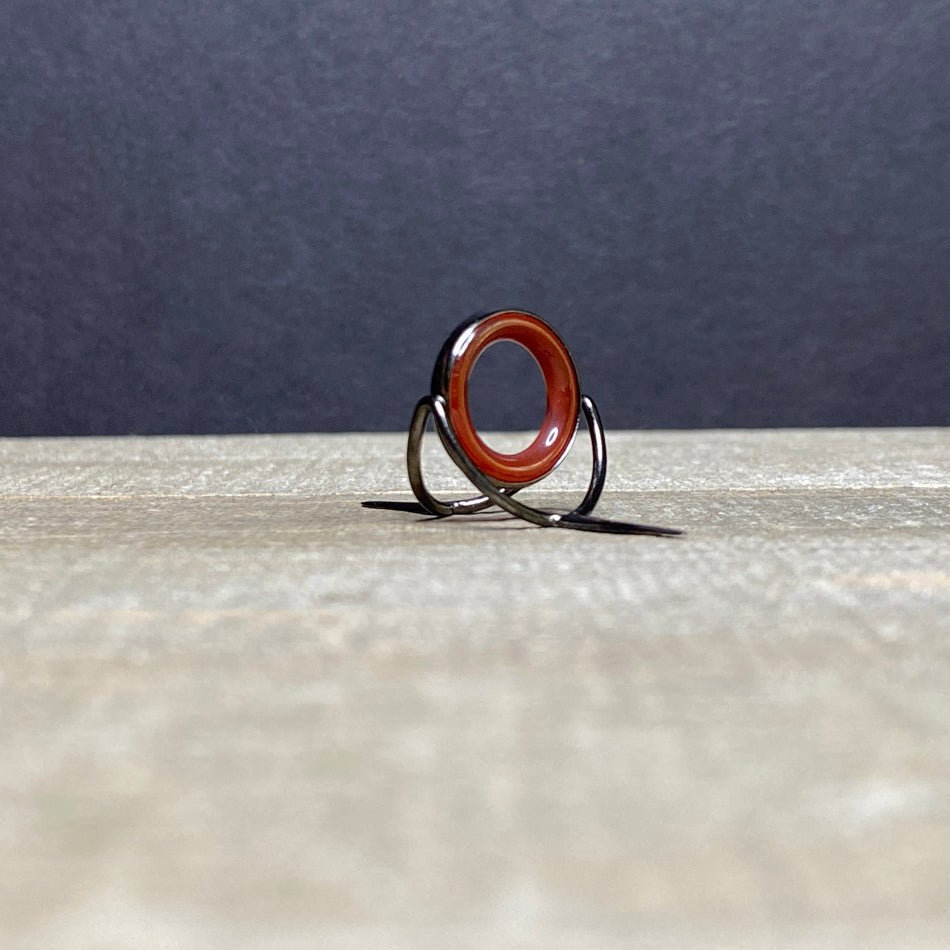 Agate Stripping Guides 16mm Black Nickel - Fish On! Custom Rods