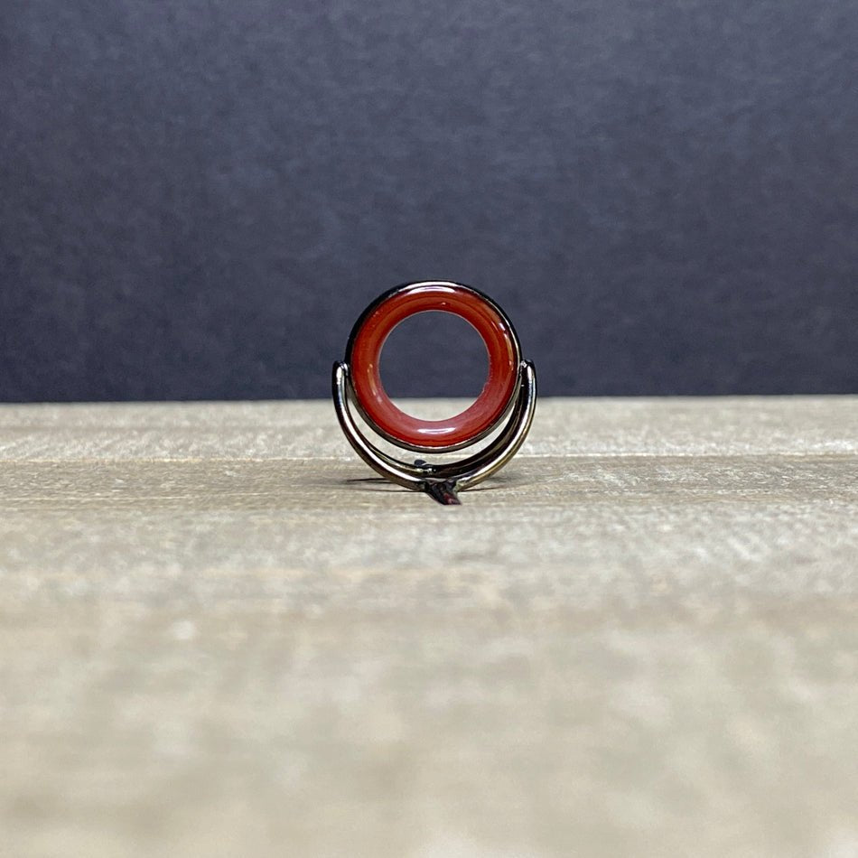 Agate Stripping Guides 16mm Black Nickel - Fish On! Custom Rods