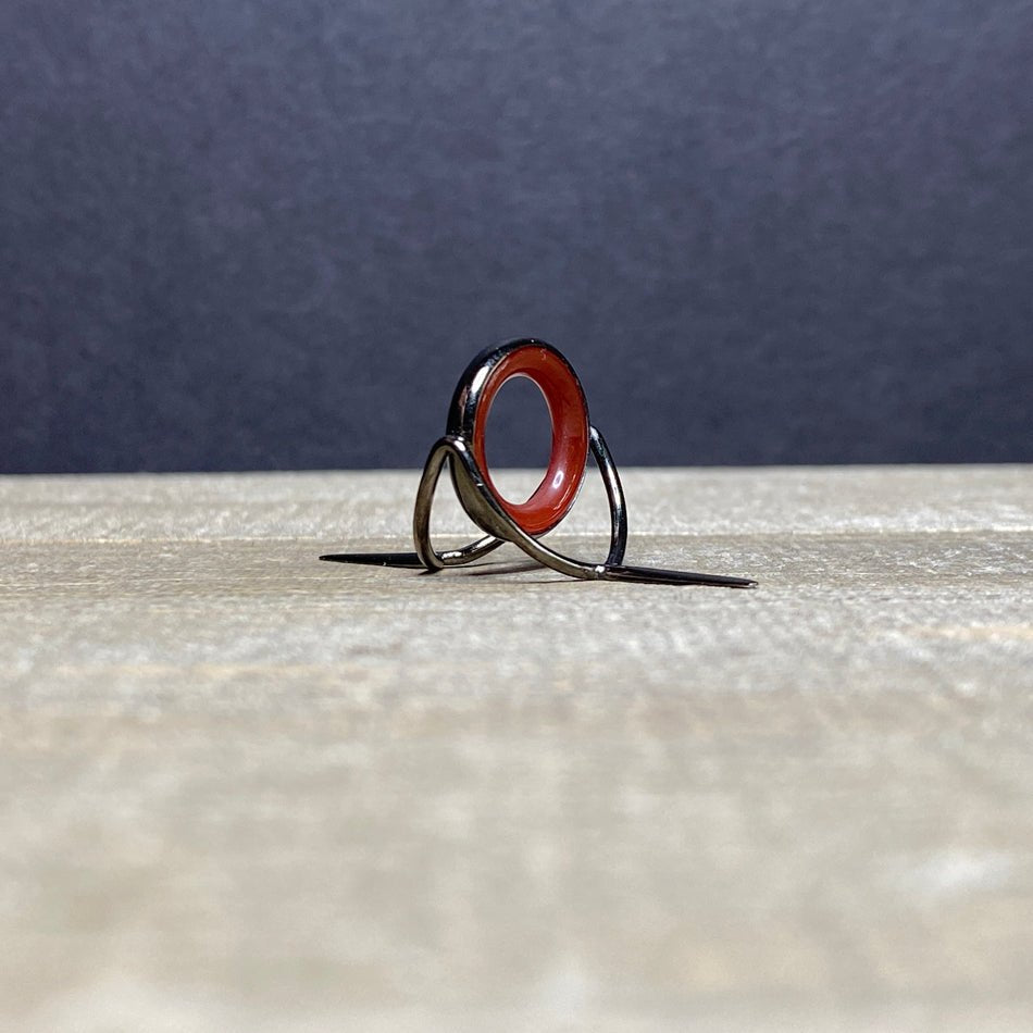 Agate Stripping Guides 16mm Black Nickel - Fish On! Custom Rods