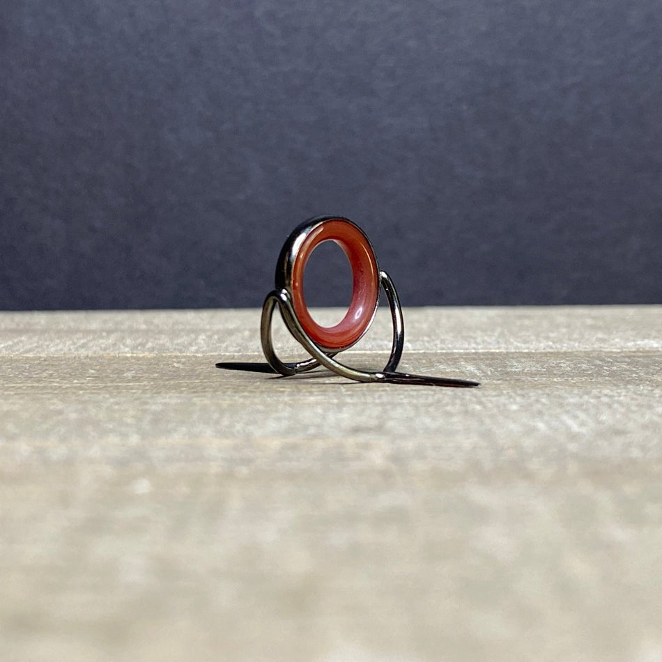 Agate Stripping Guides 16mm Black Nickel - Fish On! Custom Rods