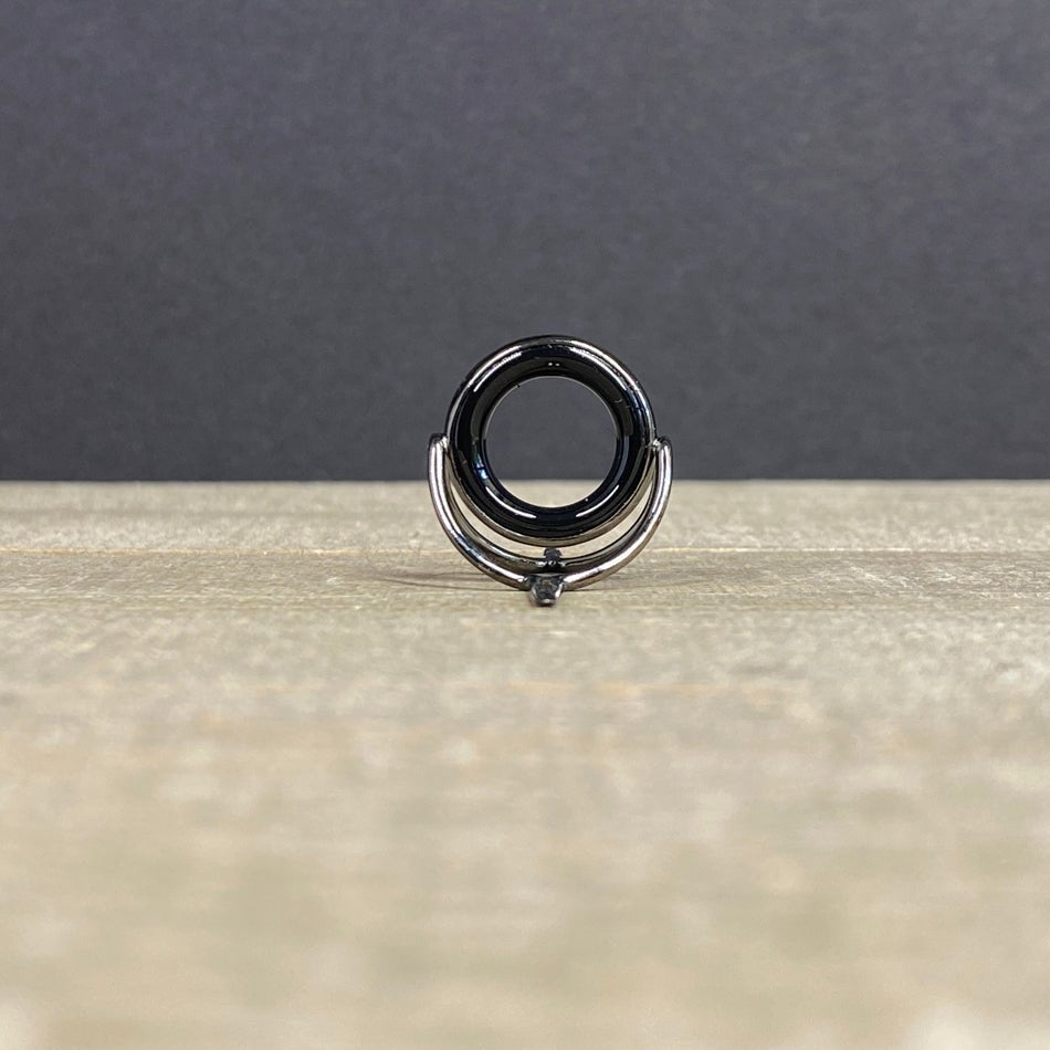 Agate Stripping Guides 16mm Black Nickel - Fish On! Custom Rods