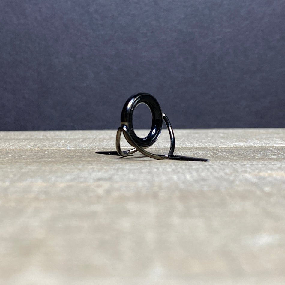 Agate Stripping Guides 16mm Black Nickel - Fish On! Custom Rods