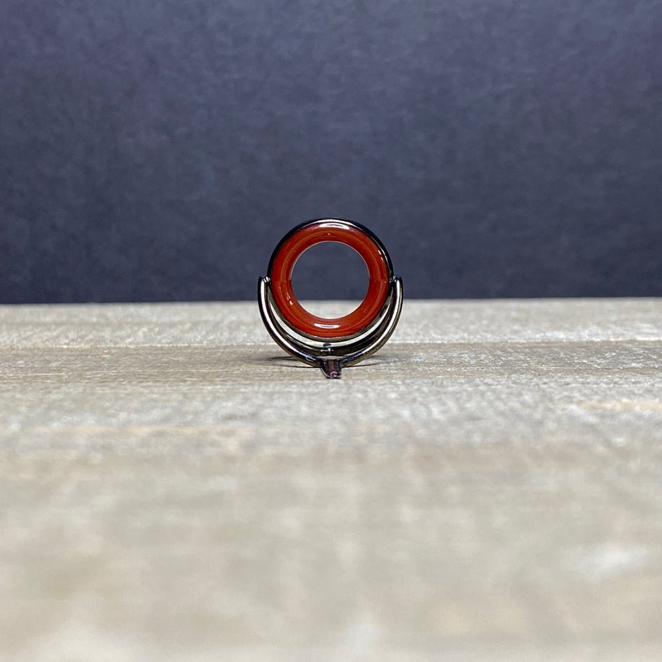 Agate Stripping Guides 16mm Black Nickel - Fish On! Custom Rods