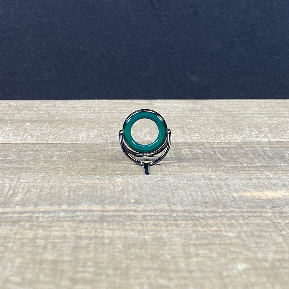 Agate Stripping Guides 16mm Black Nickel - Fish On! Custom Rods