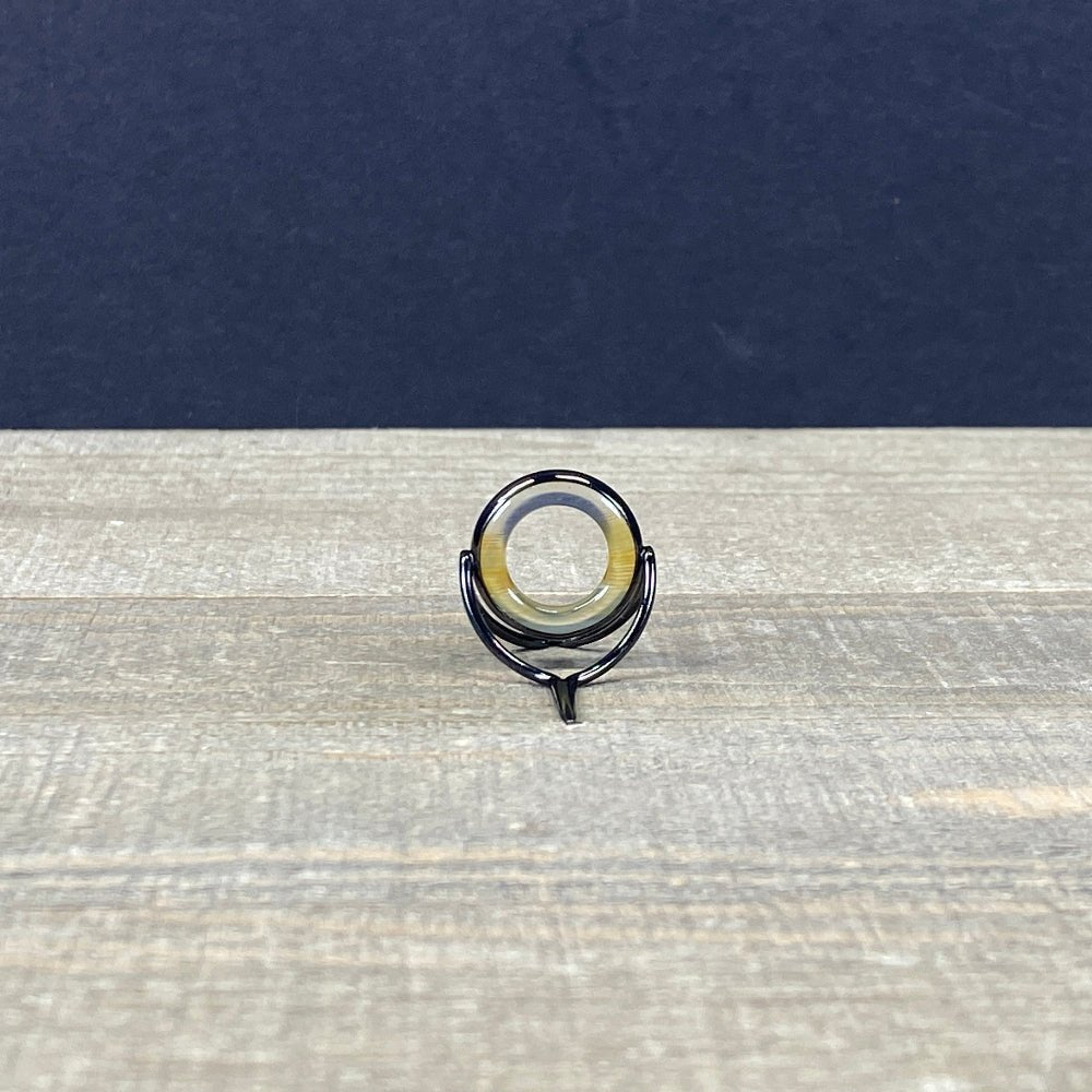 Agate Stripping Guides 16mm Black Nickel - Fish On! Custom Rods