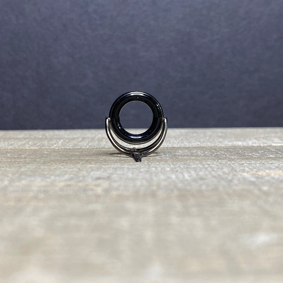 Agate Stripping Guides 16mm Black Nickel - Fish On! Custom Rods