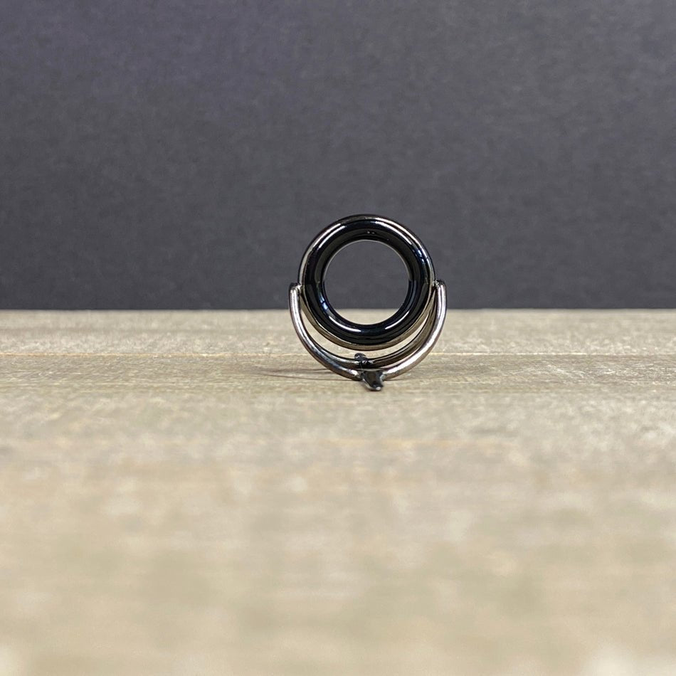 Agate Stripping Guides 16mm Black Nickel - Fish On! Custom Rods