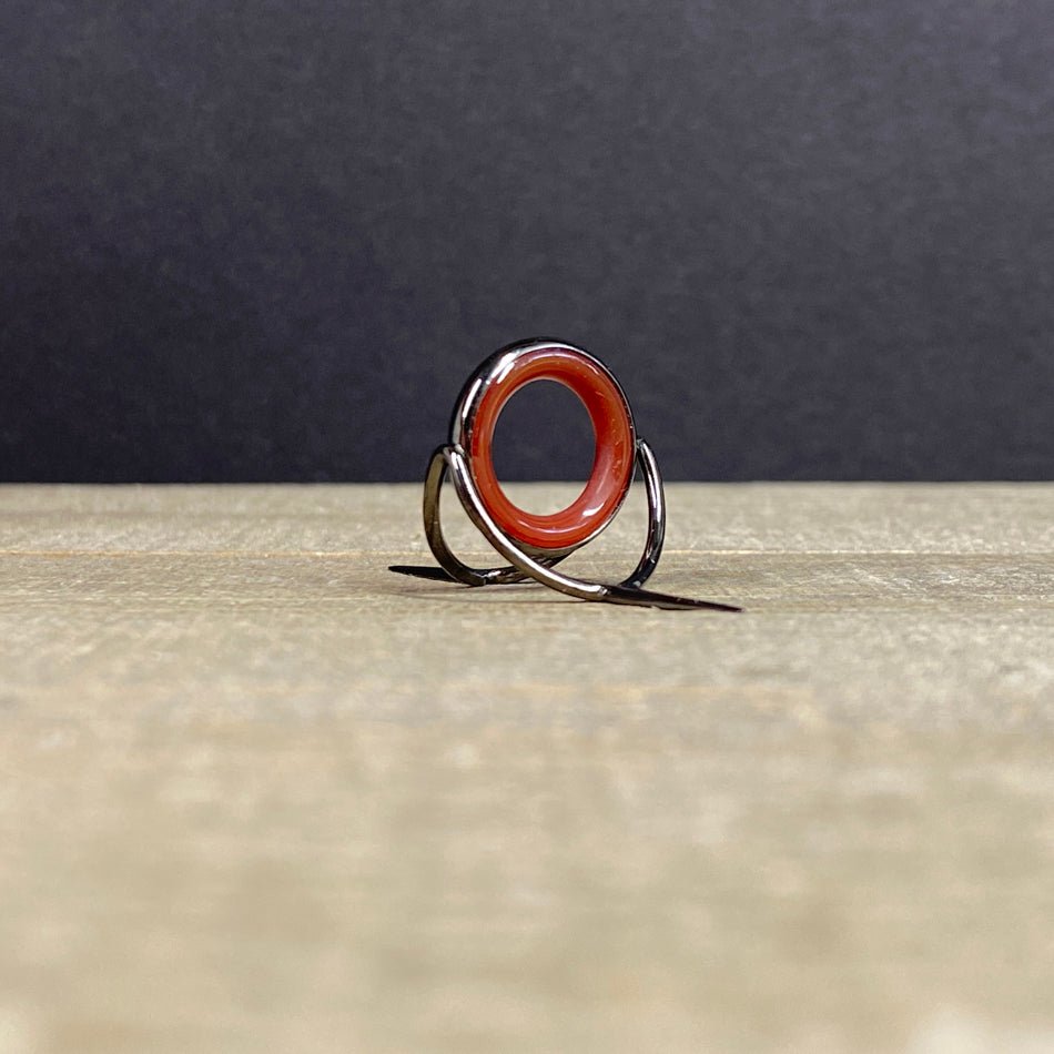 Agate Stripping Guides 16mm Black Nickel - Fish On! Custom Rods