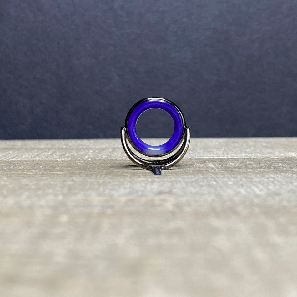 Agate Stripping Guides 16mm Black Nickel - Fish On! Custom Rods