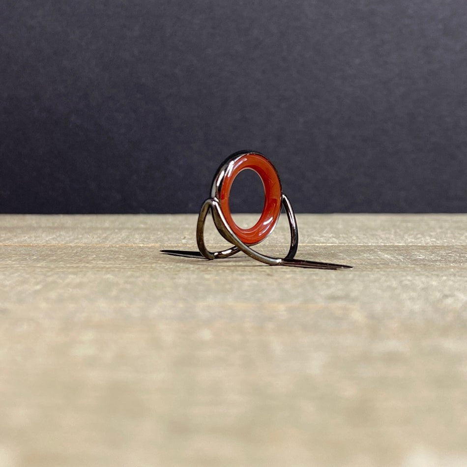 Agate Stripping Guides 16mm Black Nickel - Fish On! Custom Rods