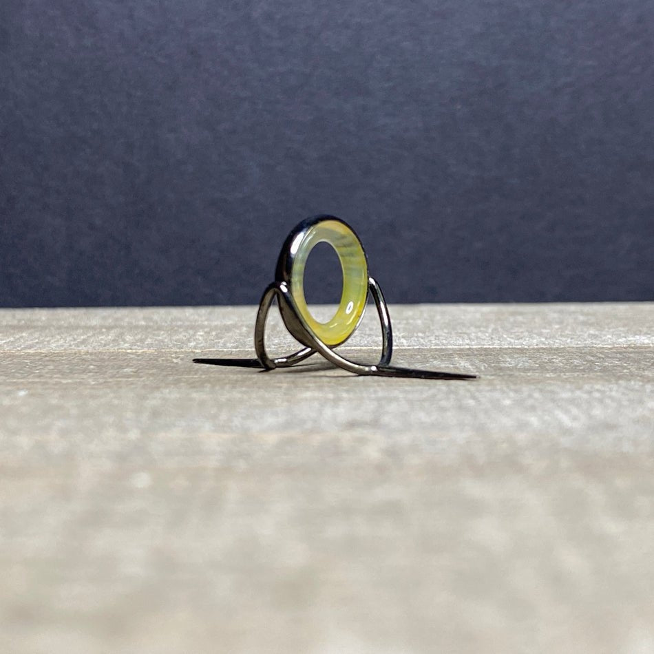 Agate Stripping Guides 16mm Black Nickel - Fish On! Custom Rods