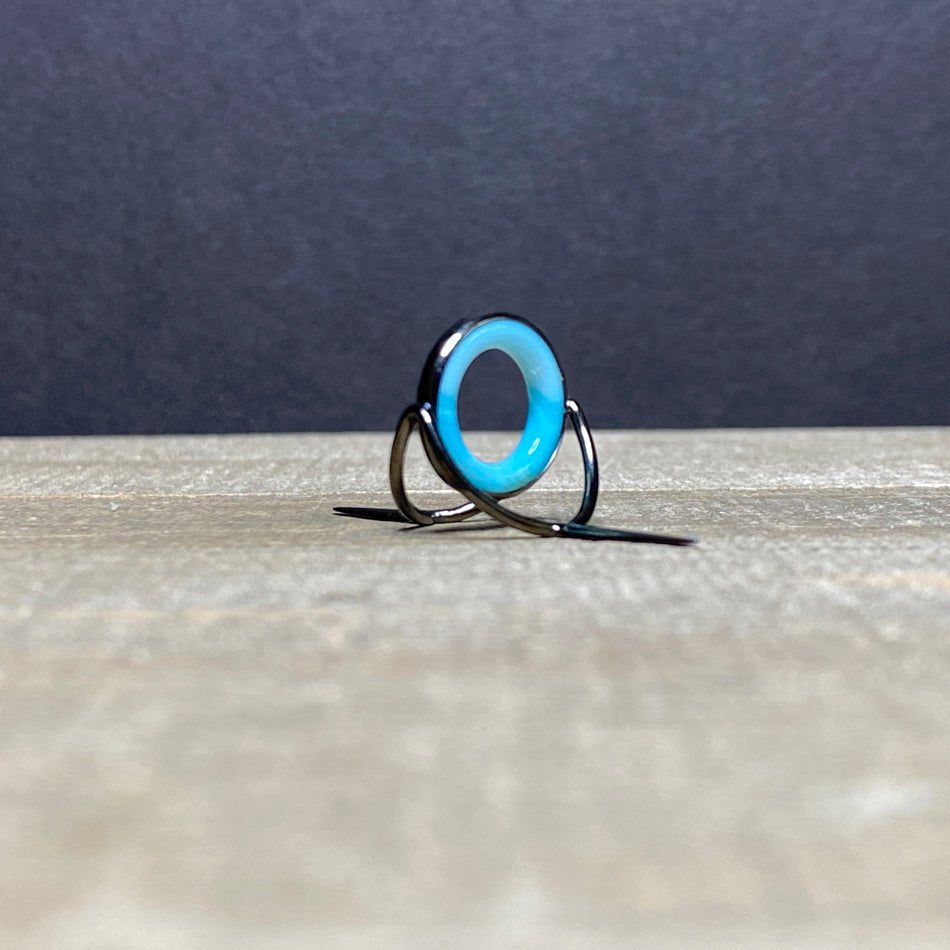 Agate Stripping Guides 16mm Black Nickel - Fish On! Custom Rods