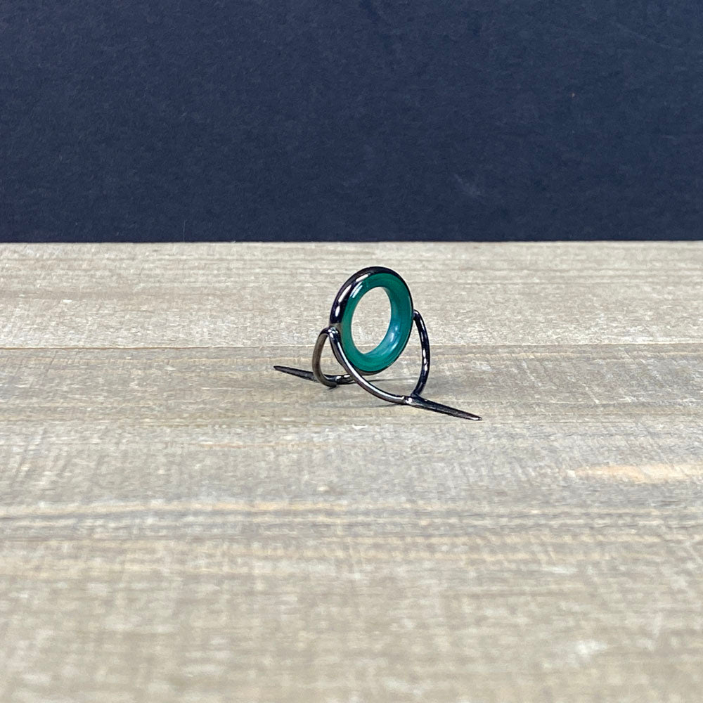 Agate Stripping Guides 16mm Black Nickel - Fish On! Custom Rods