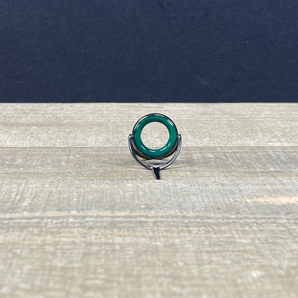 Agate Stripping Guides 16mm Black Nickel - Fish On! Custom Rods