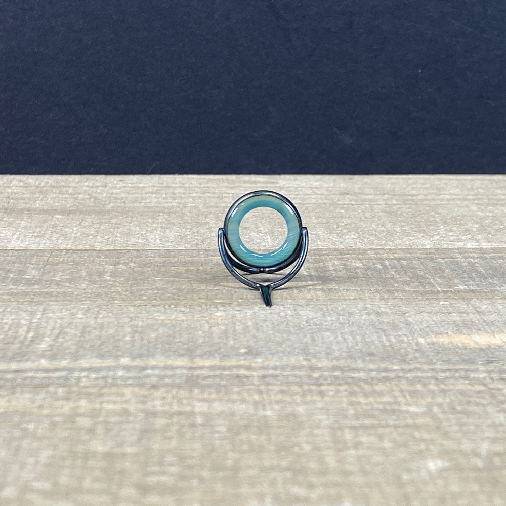 Agate Stripping Guides 16mm Black Nickel - Fish On! Custom Rods