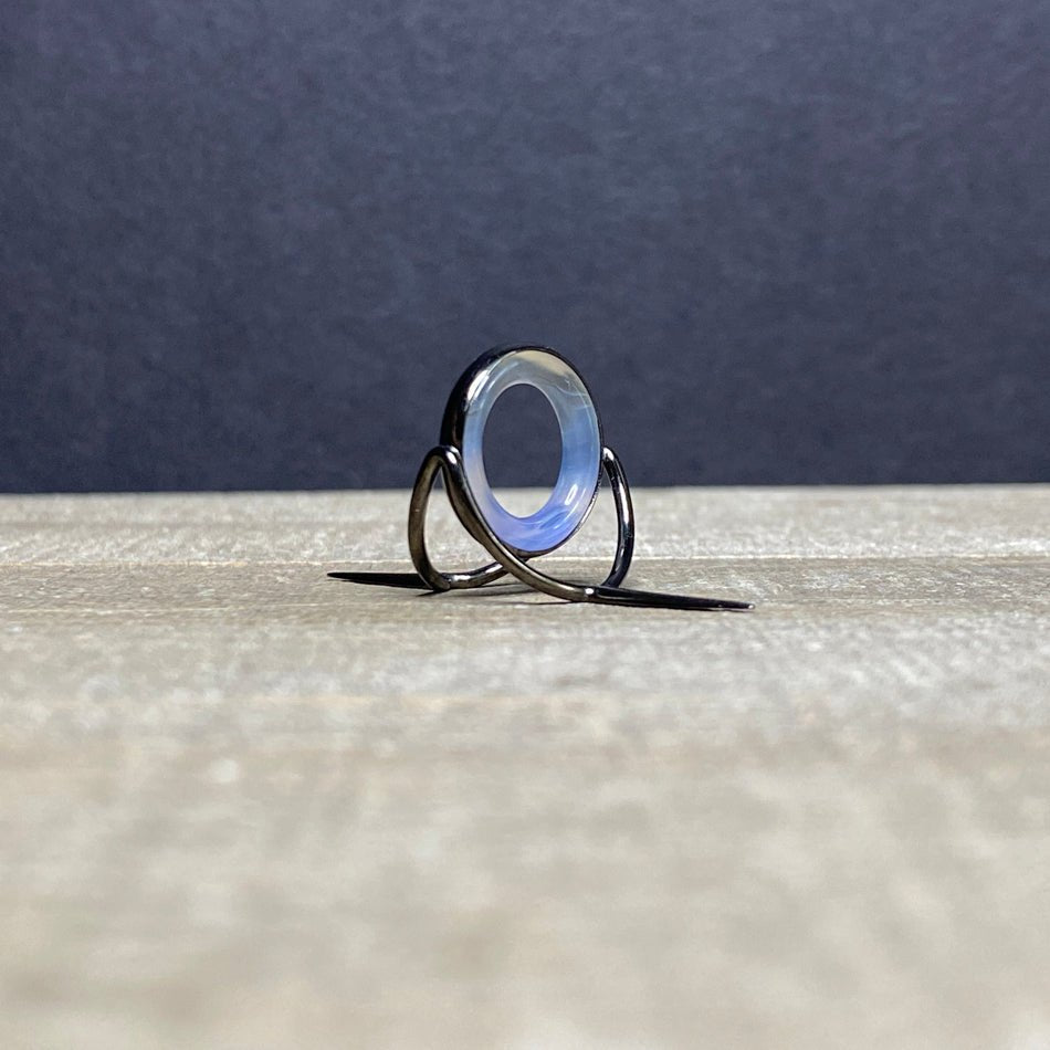 Agate Stripping Guides 16mm Black Nickel - Fish On! Custom Rods