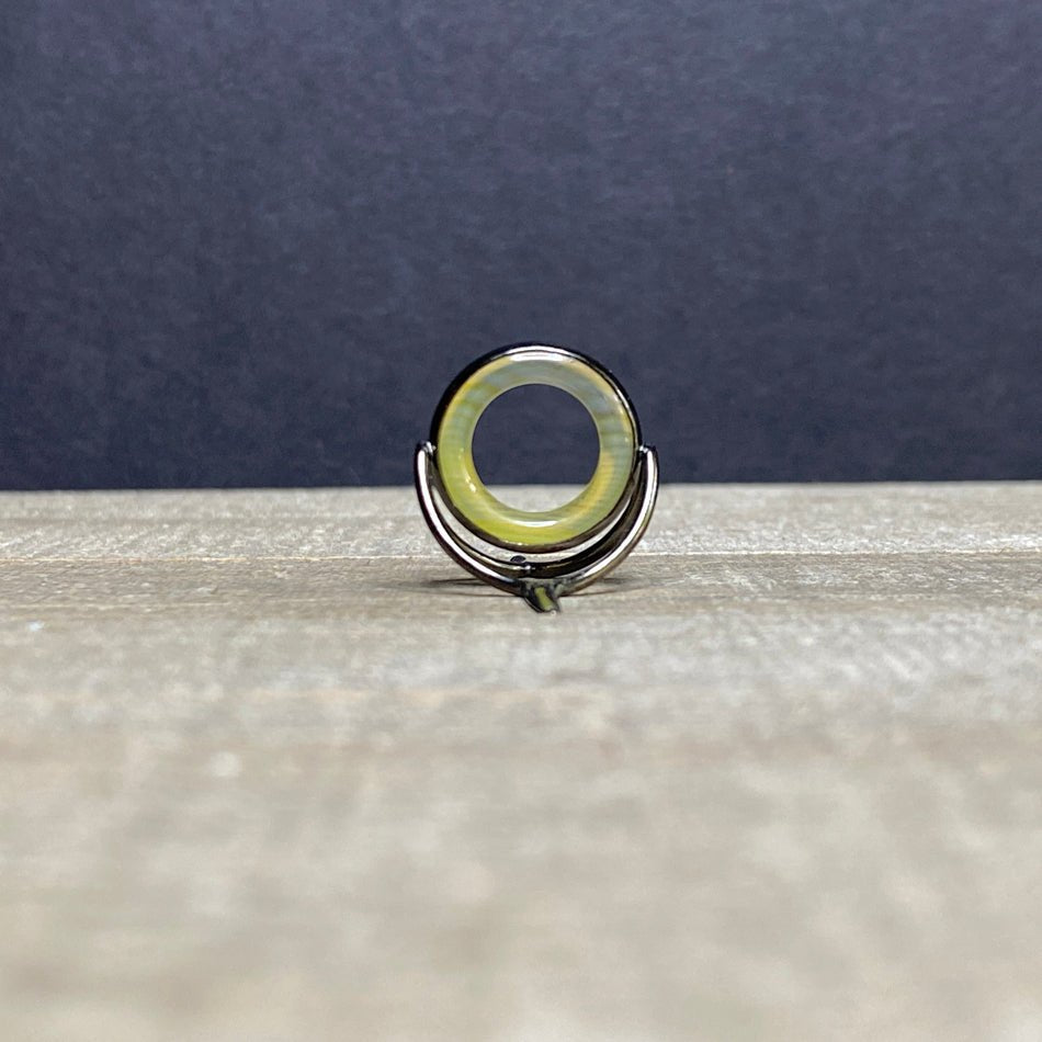 Agate Stripping Guides 16mm Black Nickel - Fish On! Custom Rods