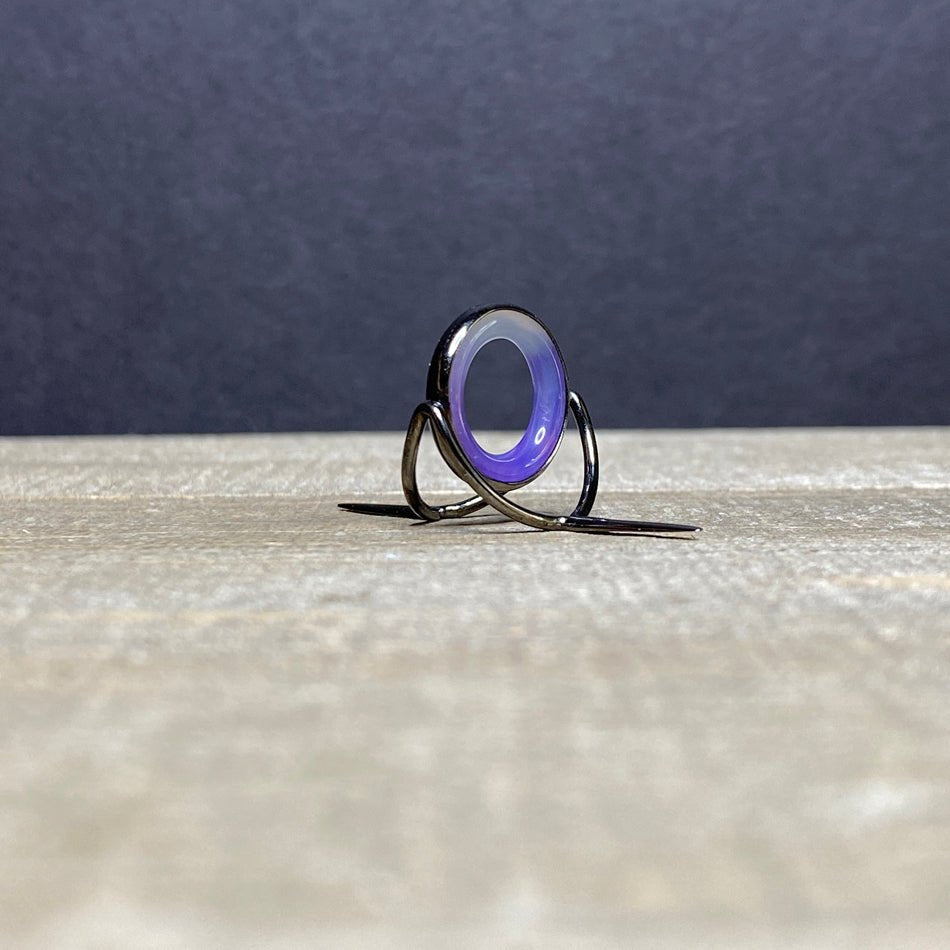 Agate Stripping Guides 16mm Black Nickel - Fish On! Custom Rods