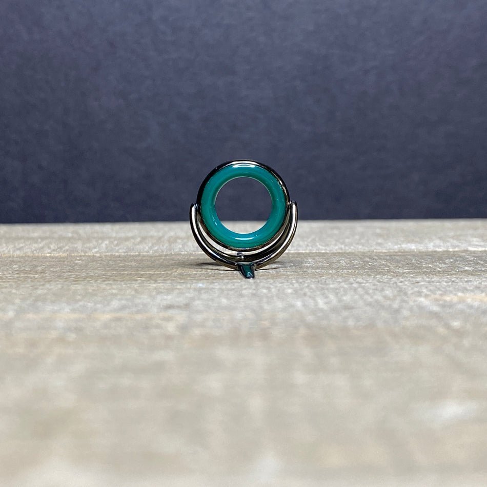 Agate Stripping Guides 16mm Black Nickel - Fish On! Custom Rods