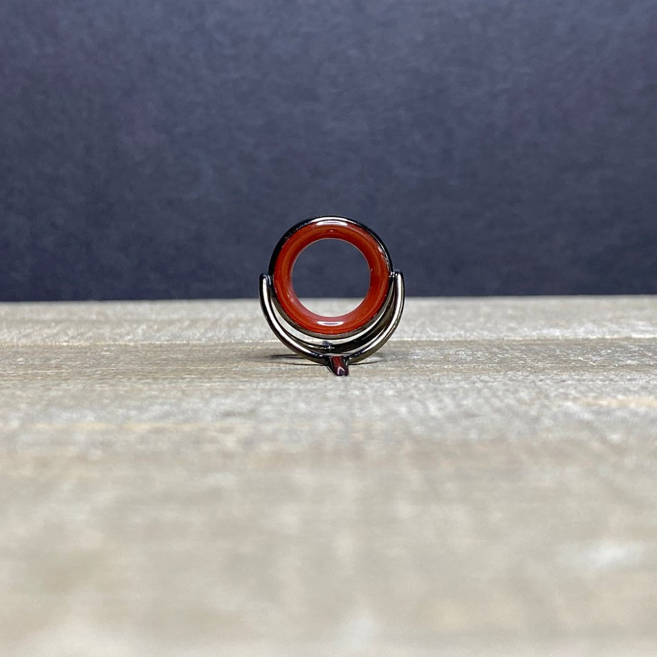 Agate Stripping Guides 16mm Black Nickel - Fish On! Custom Rods