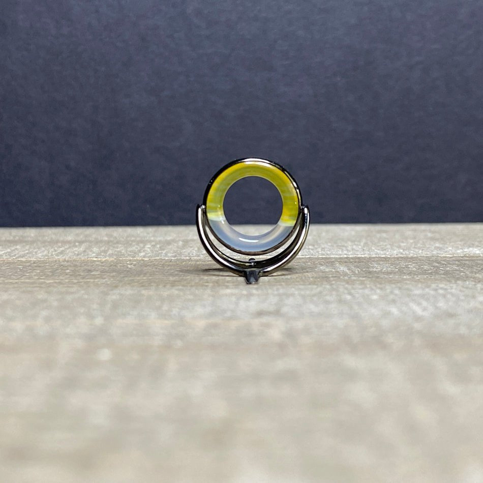 Agate Stripping Guides 16mm Black Nickel - Fish On! Custom Rods