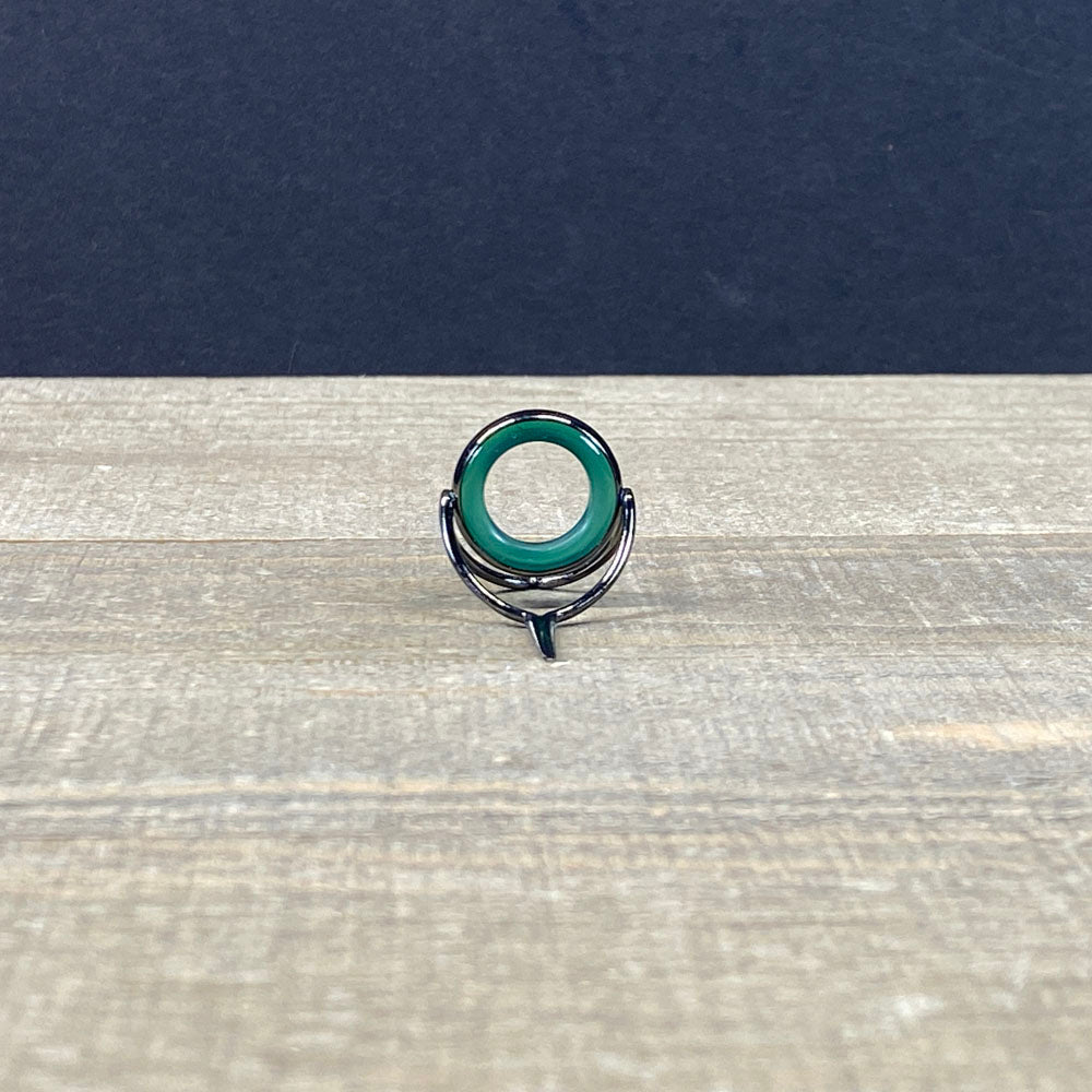 Agate Stripping Guides 16mm Black Nickel - Fish On! Custom Rods