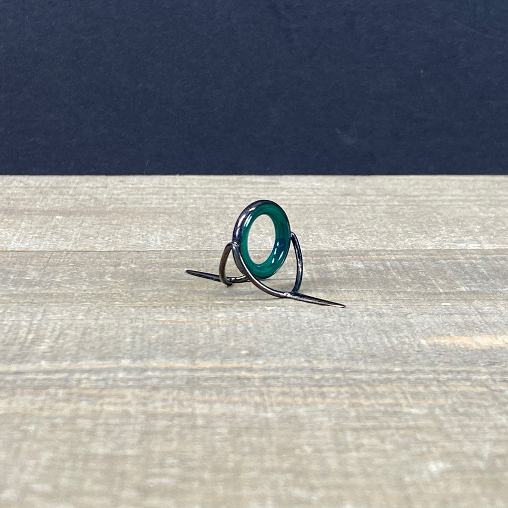 Agate Stripping Guides 16mm Black Nickel - Fish On! Custom Rods