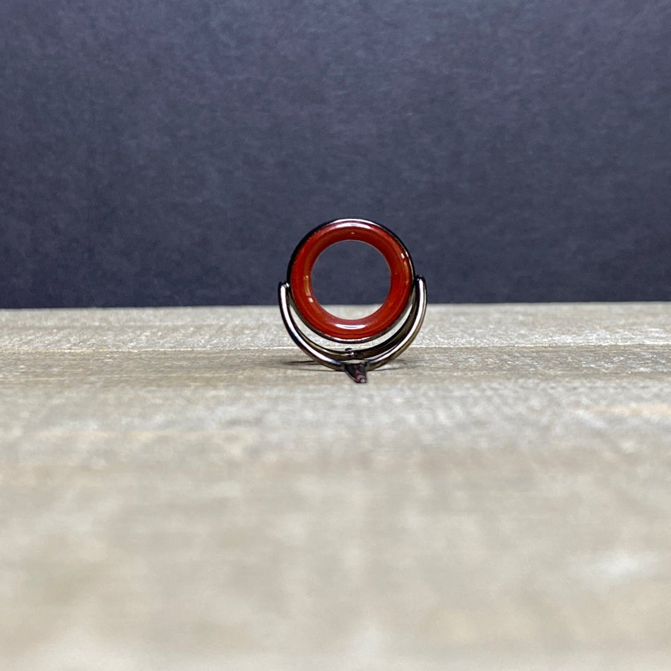 Agate Stripping Guides 16mm Black Nickel - Fish On! Custom Rods