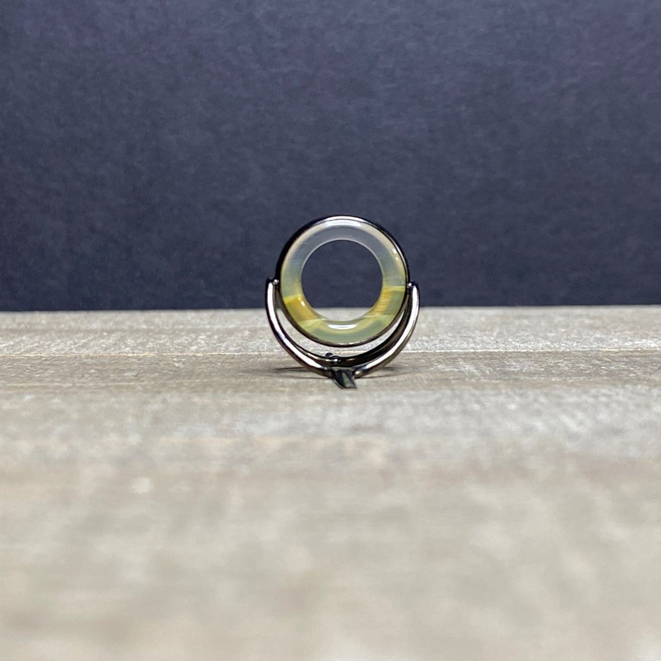 Agate Stripping Guides 16mm Black Nickel - Fish On! Custom Rods