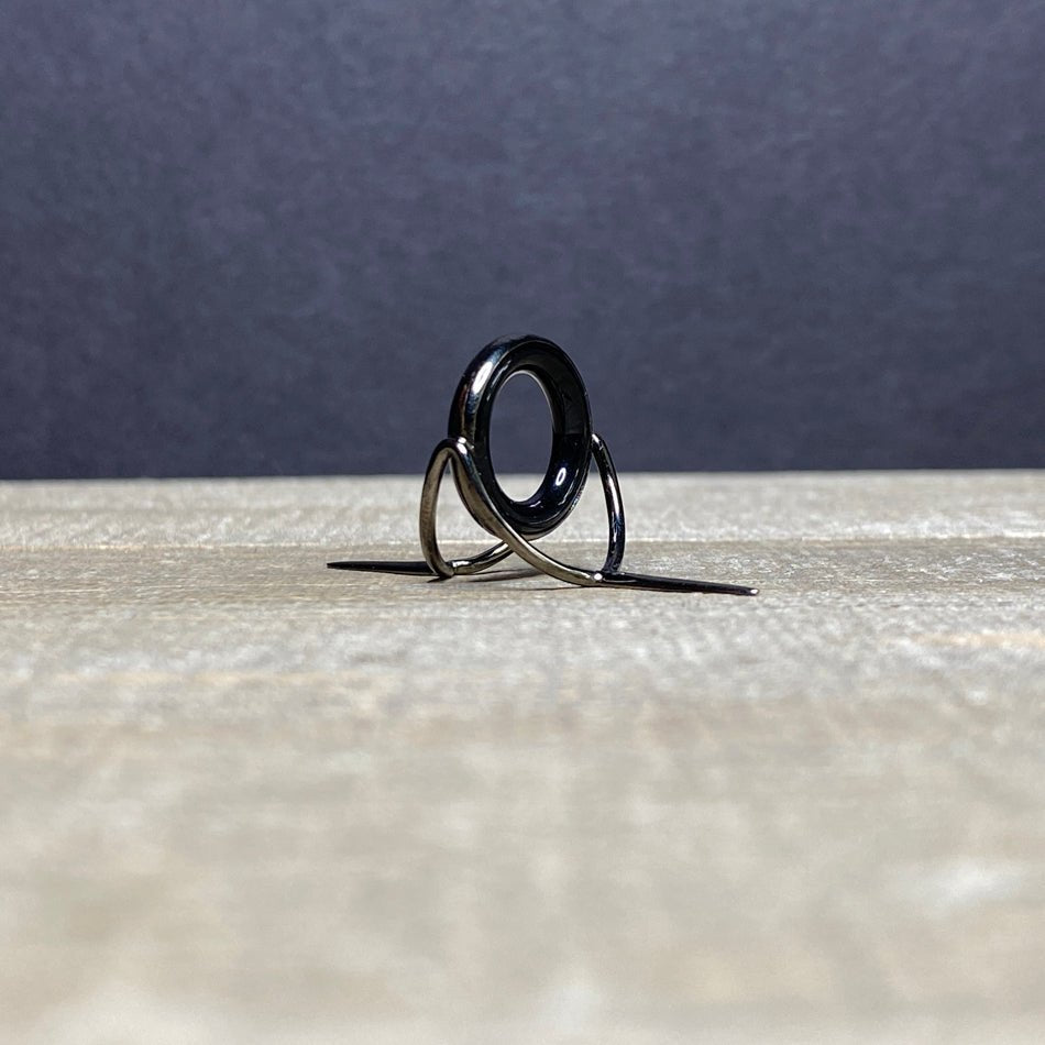 Agate Stripping Guides 16mm Black Nickel - Fish On! Custom Rods