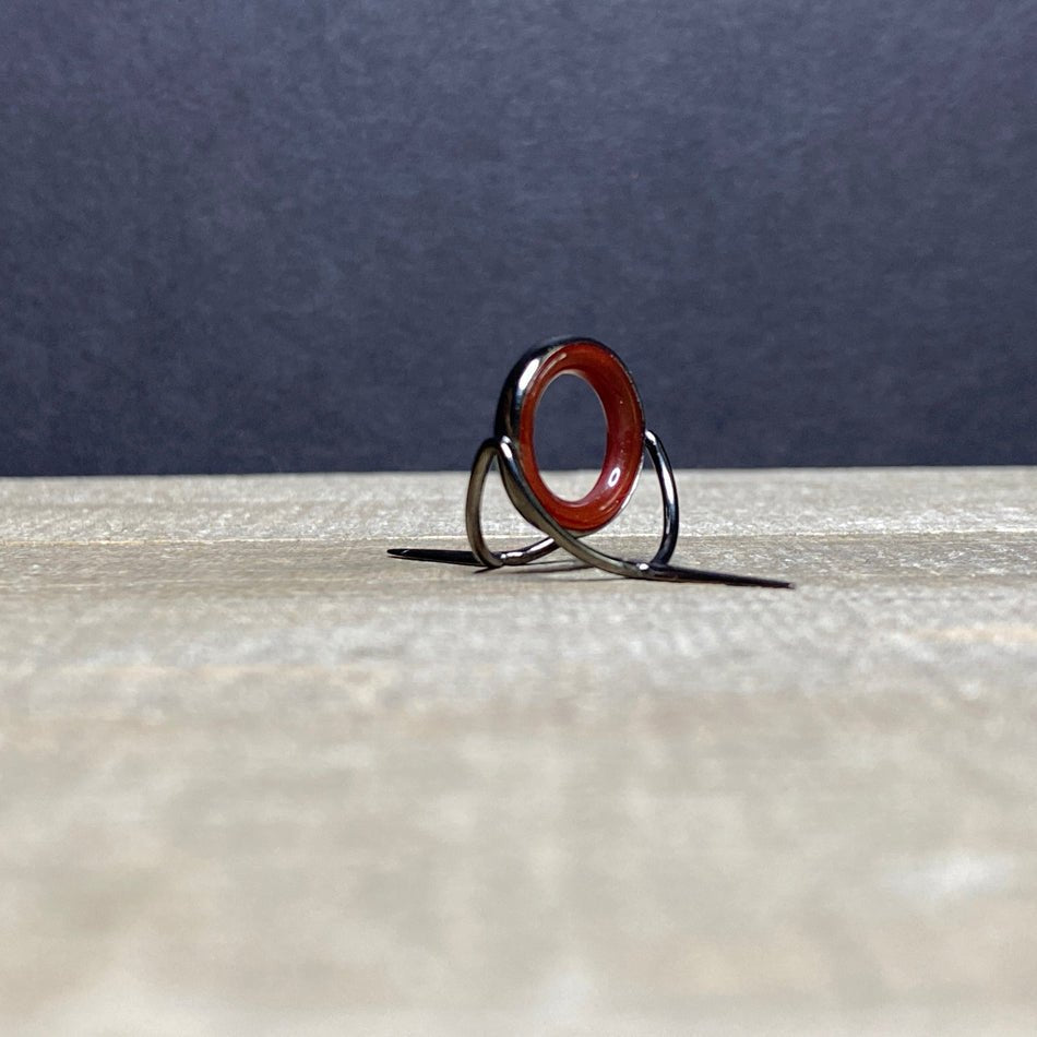 Agate Stripping Guides 16mm Black Nickel - Fish On! Custom Rods