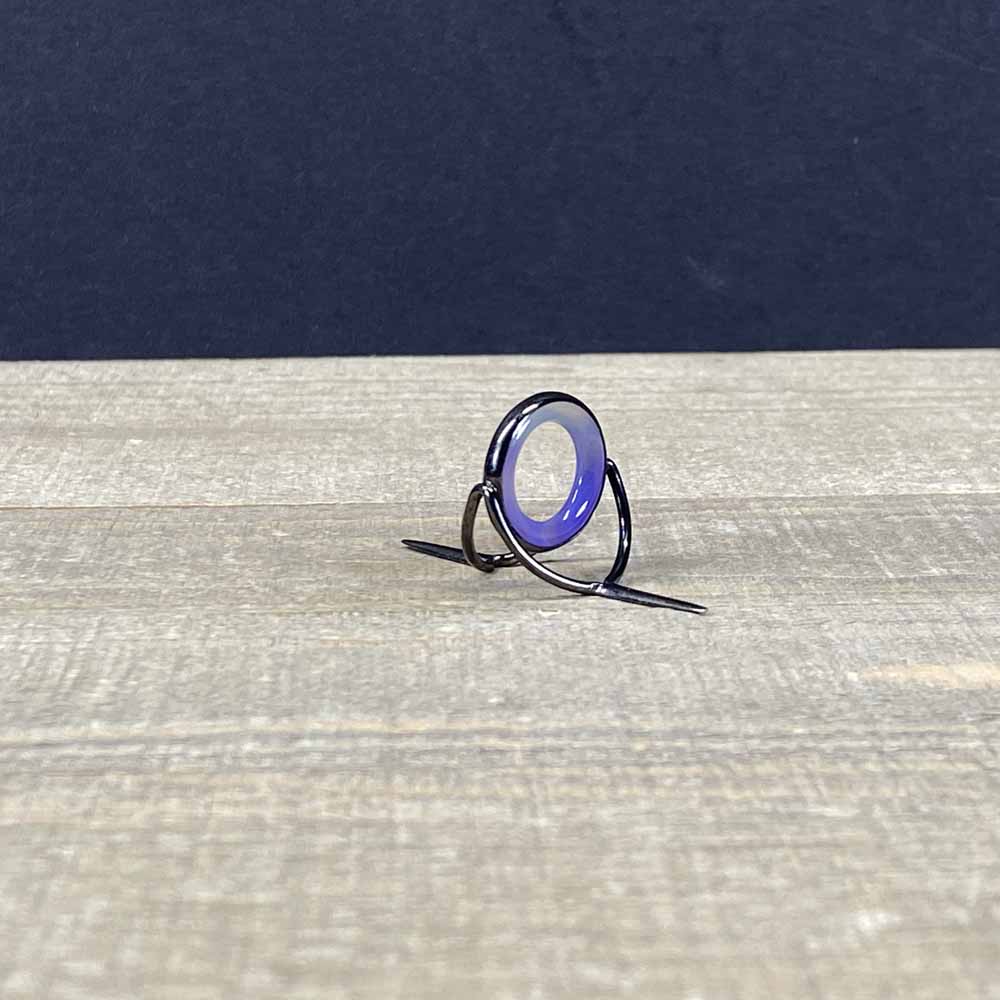 Agate Stripping Guides 16mm Black Nickel - Fish On! Custom Rods