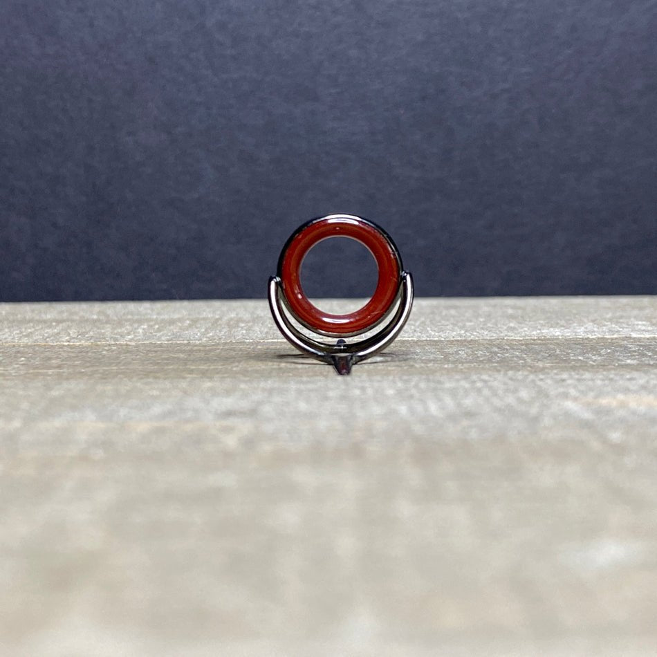 Agate Stripping Guides 16mm Black Nickel - Fish On! Custom Rods